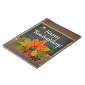 幸せな感謝 ノートブック (左側)