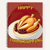 幸せな感謝 ノートブック (正面)