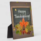 幸せな感謝 フォトプラーク (側面)