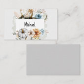 幸せな感謝 プレイスカード (正面/裏面)