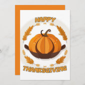 幸せな感謝 招待状 (正面/裏面)