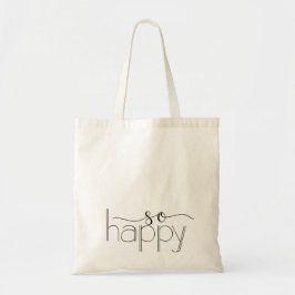 幸せな手のレタートトートバッグ トートバッグ