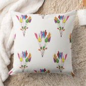 幸せな投球のクッション41 cm X 41 cm クッション (ブランケット)