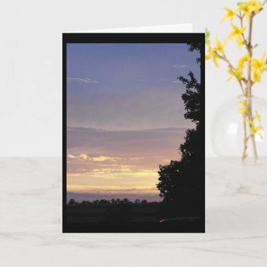 幸せな挨拶- 41 - カード (黄色い花)