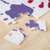 幸せな採用日のパズル ジグソーパズル (側面)