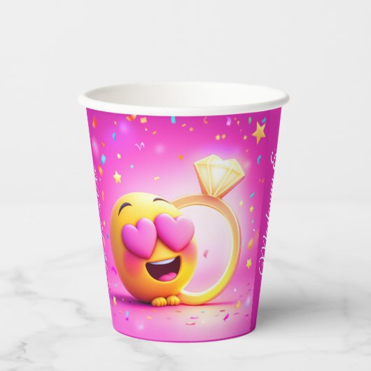 幸せな提案 紙コップ (正面)