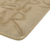 幸せな新年を迎える カッティングボード (角)