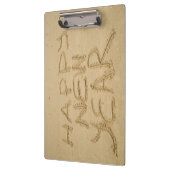 幸せな新年を迎える クリップボード (左)