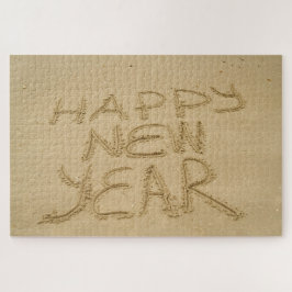 幸せな新年を迎える ジグソーパズル