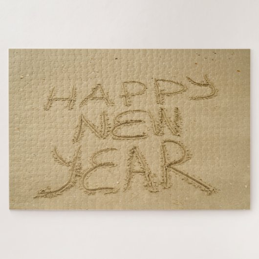 幸せな新年を迎える ジグソーパズル (横)