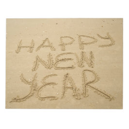 幸せな新年を迎える ノートパッド