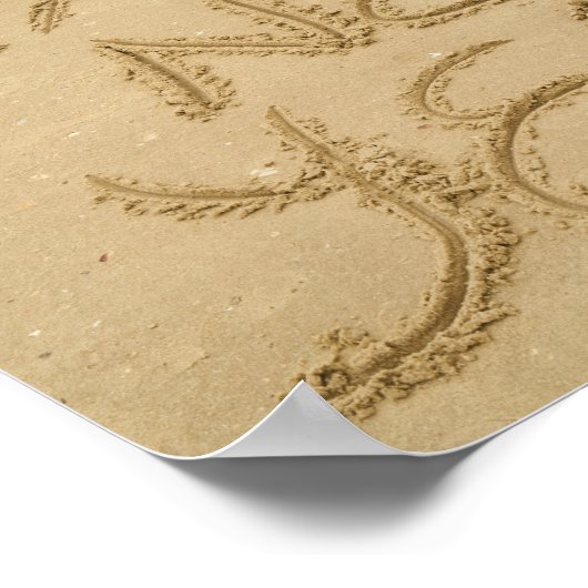 幸せな新年を迎える ポスター (角)