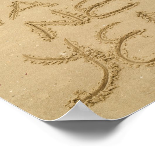 幸せな新年を迎える ポスター (角)