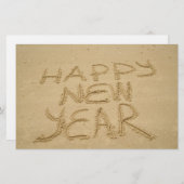 幸せな新年を迎える 便箋 (正面/裏面)