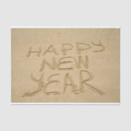 幸せな新年を迎える 薄葉紙