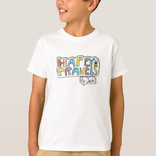 幸せな旅行 Tシャツ