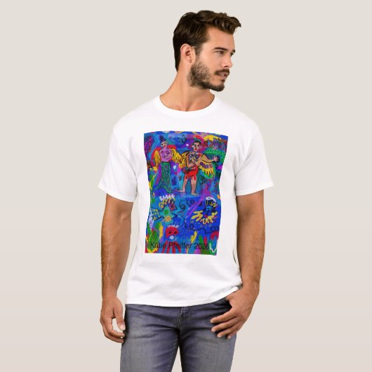 幸せな日々 Tシャツ (正面フル)