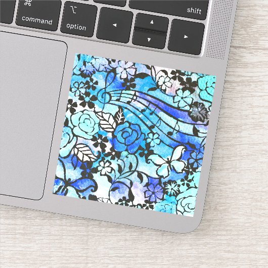 幸せな日がまたステッカー シール (詳細)