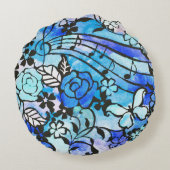 幸せな日が再びここに ラウンドクッション (裏面)