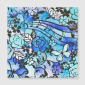 幸せな日が再び磁気カード (正面)