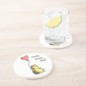 幸せな日のハリネズミ コースター (側面)