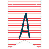 幸せな日の冒険の旗布の旗 バンティングフラッグ (第3の旗)