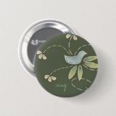 幸せな日の鳥は、歌います 缶バッジ (正面&裏面)