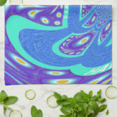 幸せな日を過ごす キッチンタオル (折り畳み)