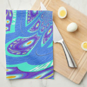 幸せな日を過ごす キッチンタオル (四つ折り)