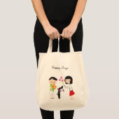 幸せな日ココヤシ及び私達バッグ トートバッグ (正面(商品))