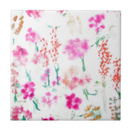 幸せな日光の花園によってはギフトが開花します タイル