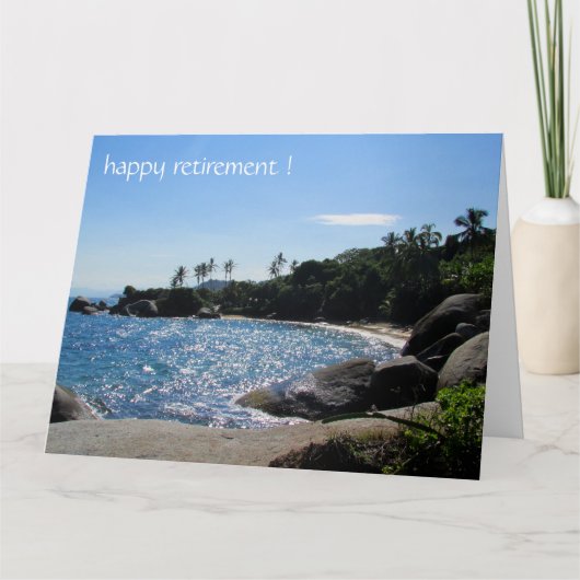 幸せな日差し カード (正面)