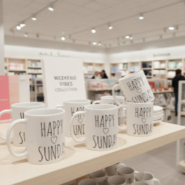 幸せな日曜日 コーヒーマグカップ