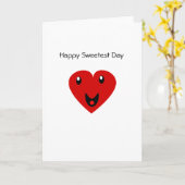 幸せな日 カード (黄色い花)