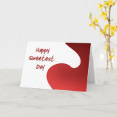 幸せな日 カード (黄色い花)