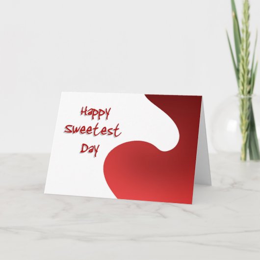 幸せな日 カード (正面)