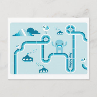 幸せな日 ポストカード