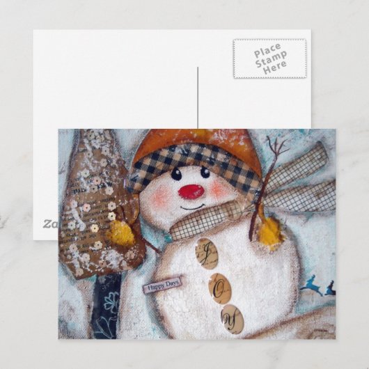 幸せな日 ポストカード (正面/裏面)