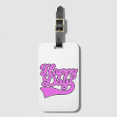 幸せな日 ラゲッジタグ (正面縦)