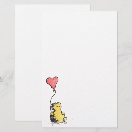 幸せな日! 便箋 (正面/裏面)