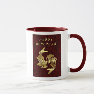 幸せな旧正月のコイのベトナムの新年 マグカップ