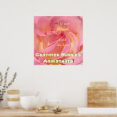 幸せな最優秀看護助手ポスター ポスター (キッチン)