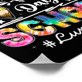 幸せな最初の日チームランチレディーに戻る ポスター (角)