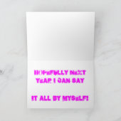 幸せな最初母の日のお母さん! カード (内部)