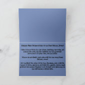 幸せな最初父の日! カード (内部)