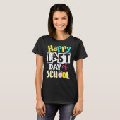 幸せな最後の日の学校の学生と先生9 Tシャツ (正面フル)