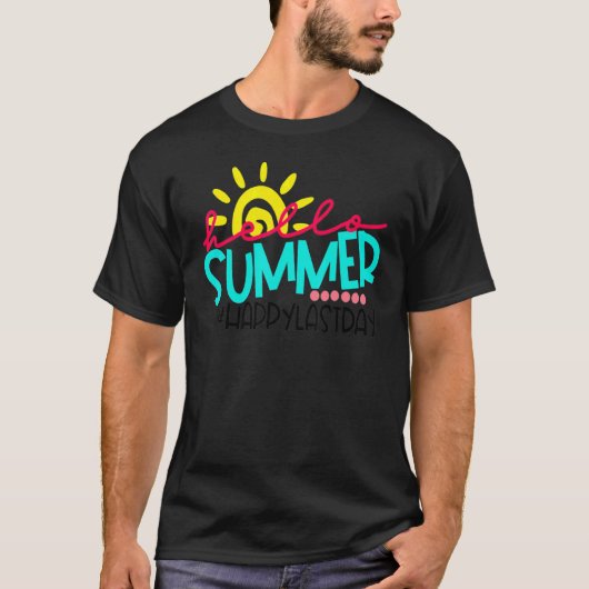 幸せな最後の日の学生と先生3 Tシャツ (正面)