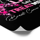 幸せな最後の日トリートメントピンク乳癌Awa ポスター (角)