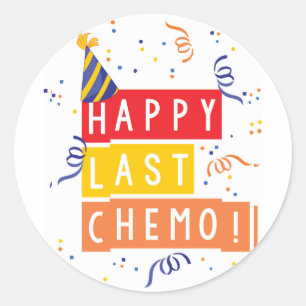幸せな最後のChemo! ラウンドシール