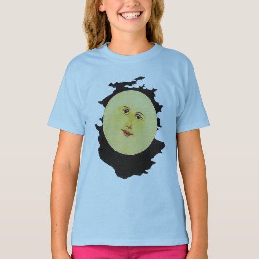 幸せな月 Tシャツ (正面)